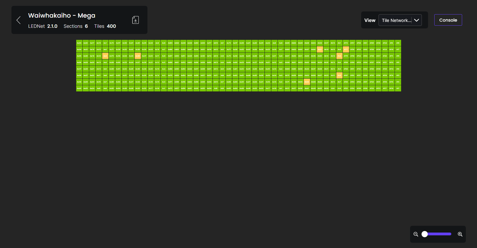 Navigating Tile View